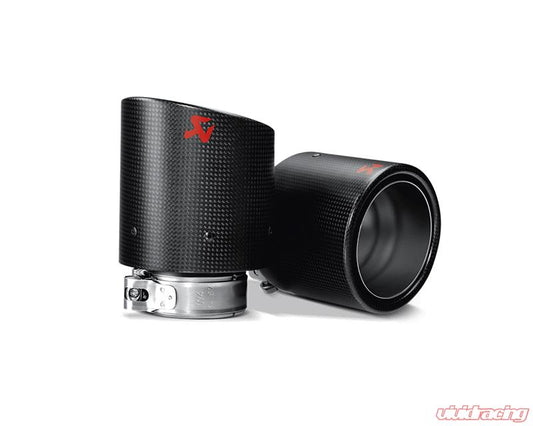 Akrapovic 09-12 Volkswagen Golf GTD (VI) Tail Pipe Set (Carbon)
