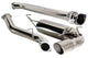 Turbo XS 08+ WRX Hatch Catback Exhaust Polished Tips - Mammoth Racing -