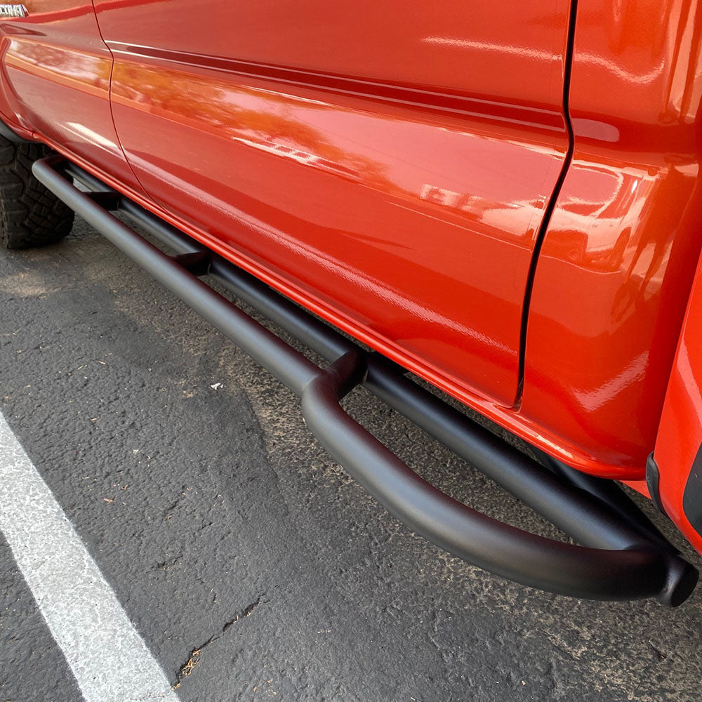 Sliders, Toyota Tacoma, 20 Deg, W/ TOP Plates, Raw, 2010-21 - My Store
