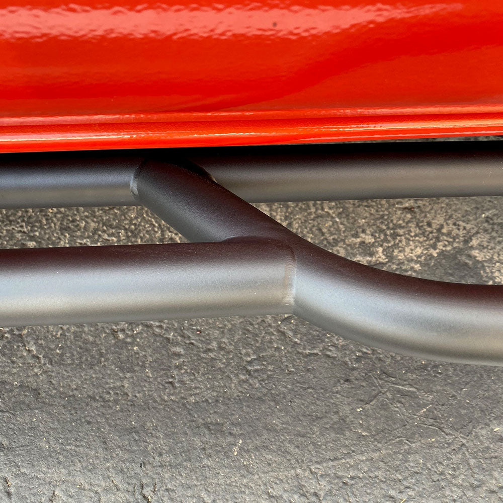 Sliders, Toyota Tacoma, 20 Deg, W/ TOP Plates, MIG Weld, Raw, 2010-21 - My Store