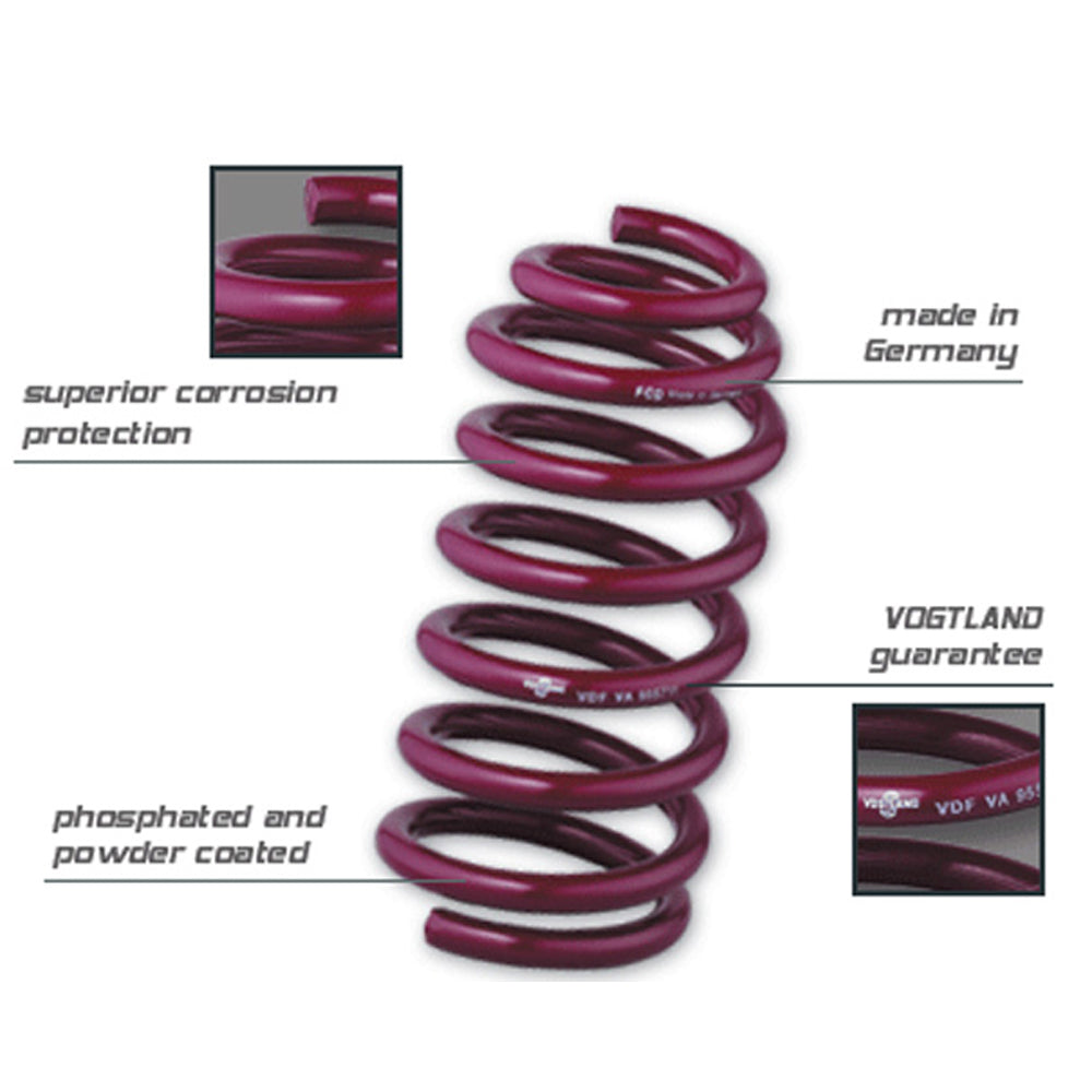 Vogtland 953067 Sport Lowering Spring Kit Coil Springs Fits: Ford Mustang V8 - My Store