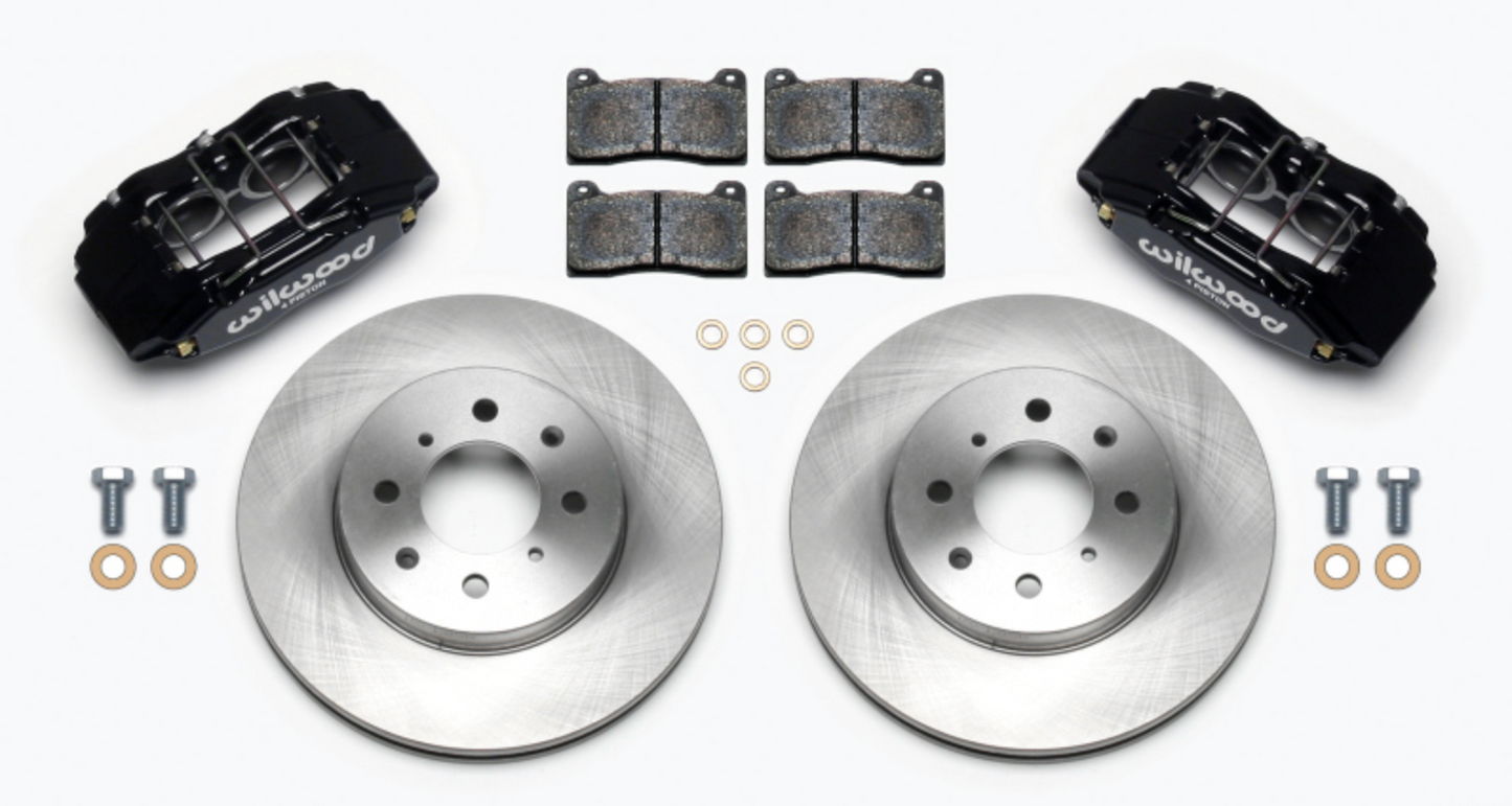 Wilwood Dpha Front Caliper & Rotor Kit Honda / Acura w/ 262mm OE Rotor - Mammoth Racing -