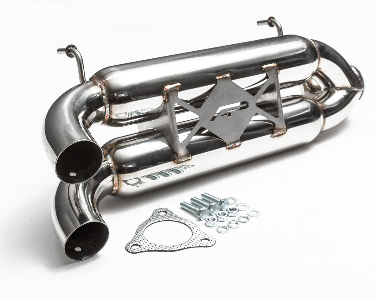 Agency Power 16-18 Polaris RZR XP4 Turbo Dual Tip Exhaust - My Store