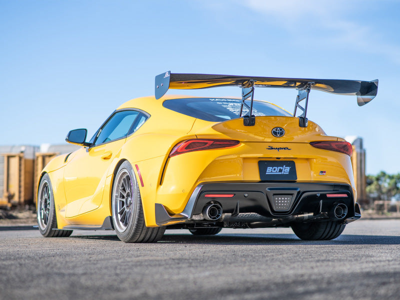 Borla 2020 Toyota Supra GR 3.0L I6 3in ATAK Catback Exhaust - Carbon Fiber Tips - My Store