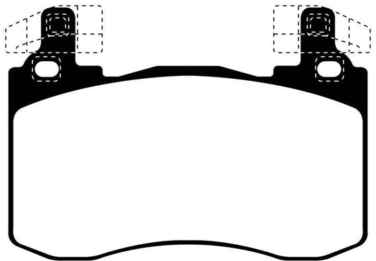 EBC 2019+ Genesis G70 2.0L Turbo (Brembo) Greenstuff Front Brake Pads