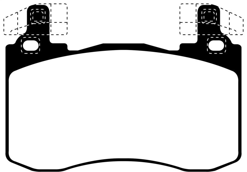 EBC 2017+ Kia Stinger 3.3L Twin Turbo Redstuff Front Brake Pads - My Store