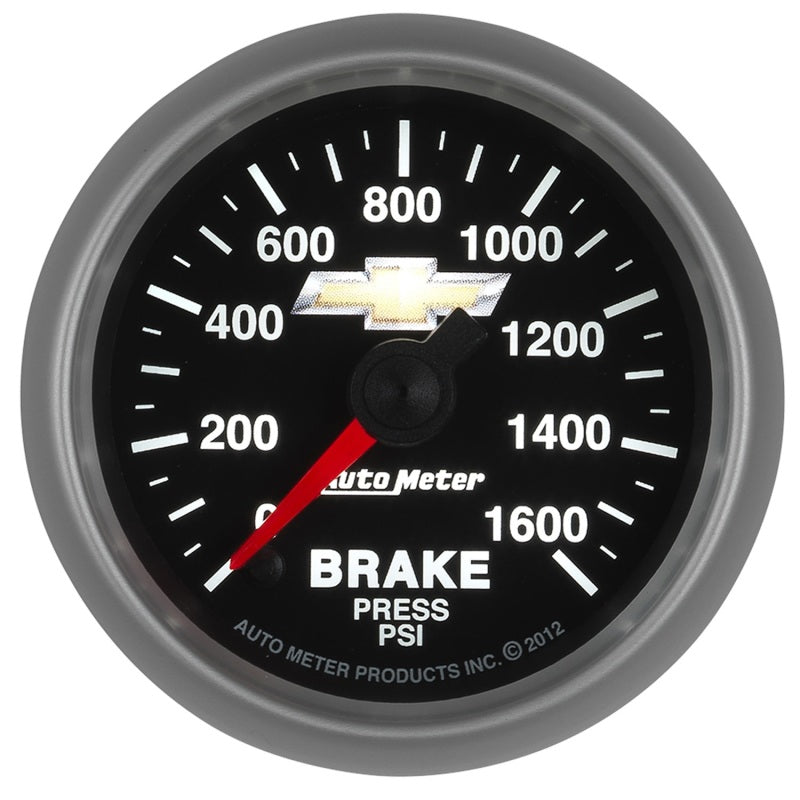 Autometer Performance Parts 52mm 0-1600 PSI Brake Pressure Copo Camaro Gauge Pack - My Store