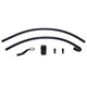 Mishimoto 07-10 BMW N54 Baffled Oil Catch Can Kit - Black (CCV Side) - Mammoth Racing -