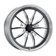 Weld S77 17x9 / 5x112 BP / ET 30mm / 6.2in. BS Black Wheel (High Pad) - Non-Beadlock - Mammoth Racing -