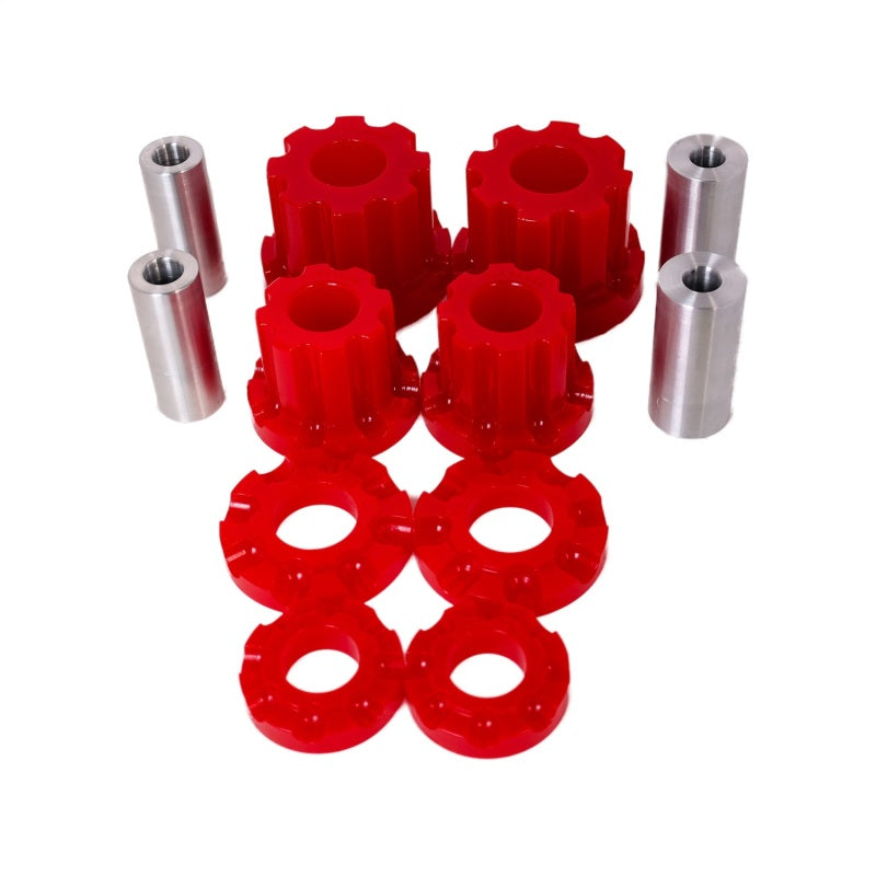 Energy Suspension 01-05 Lexus IS300 Rear Subframe Bushing Set - Red - Mammoth Racing -