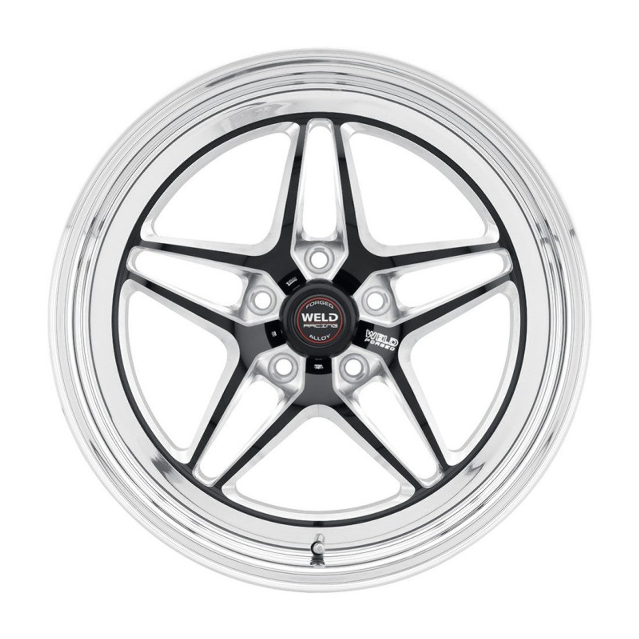 Weld Rt-s S81 18x9 / 5x4.75 / 6.7in Backspace (Med Pad) Polished Drag Wheel - Mammoth Racing -