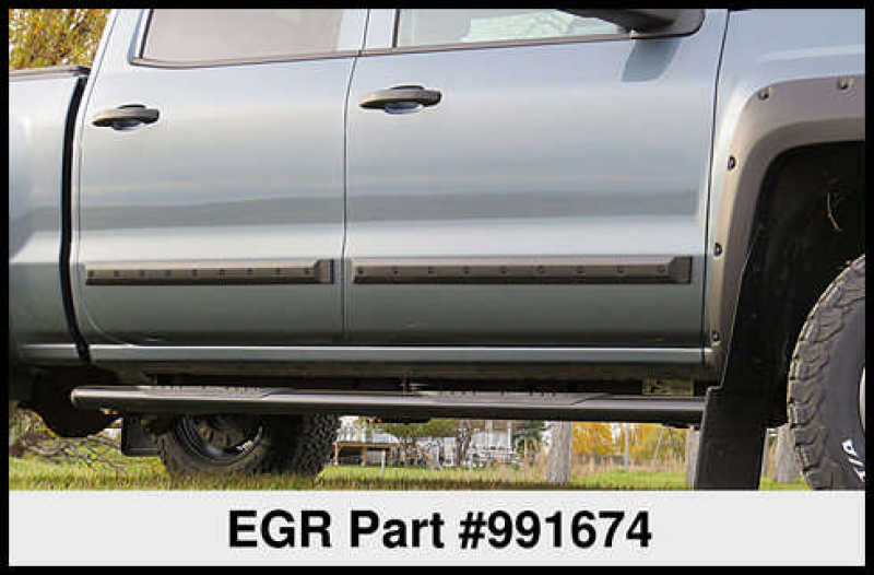 EGR Crew Cab Front 41.5in Rear 38in Bolt-On Look Body Side Moldings (991674) - My Store
