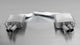 Remus 2012 Audi RS4 Avant Quattro (B8) 4.2L (Cfs) Race Axle Back Exhaust - Mammoth Racing -