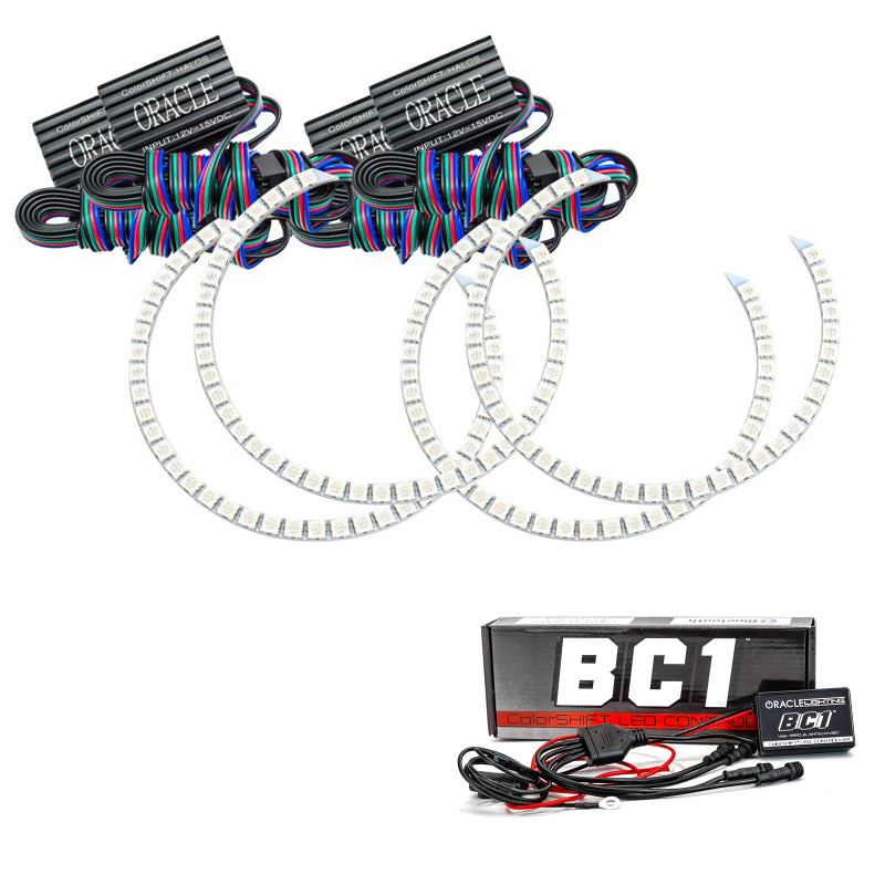 Oracle Acura RSX 02-04 Halo Kit - ColorSHIFT w/ BC1 Controller - Mammoth Racing -