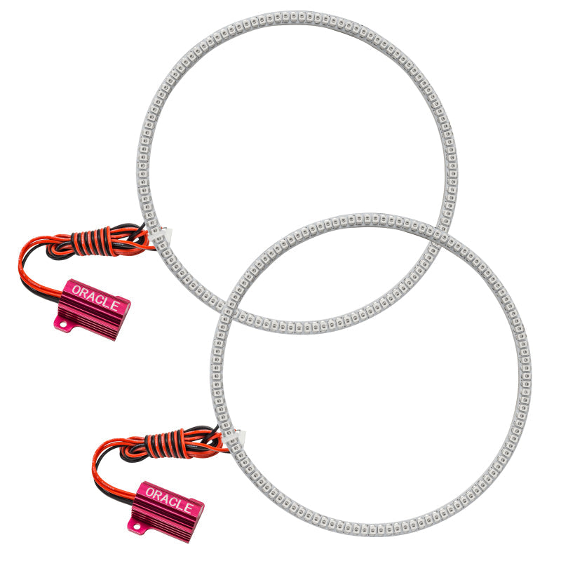 Oracle 2021 Ford Bronco Base Headlight LED Halo Kit - White - Mammoth Racing -