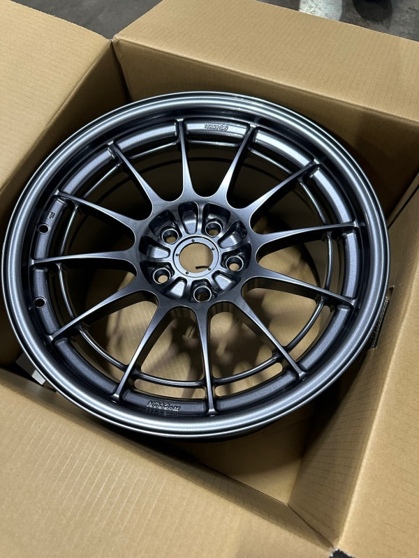 Enkei NT03+M 18x9.5 5x114.3 40mm Offset 72.6mm Bore Gunmetal Wheel - My Store