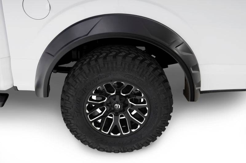 Bushwacker 15-17 Ford F-150 DRT Style Flares 4pc - Black - Mammoth Racing -