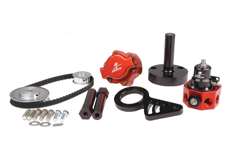 Aeromotive Big Block Chevy Belt Drive Fuel Pump and Double Adjustable Reg Bolt-On Kit - My Store