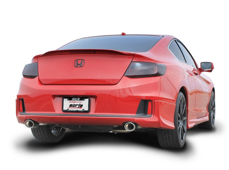 Borla 13-15 Honda Accord Coupe 3.5L FWD SS Rear Section Single Split Rear Exit Touring Exhaust - My Store
