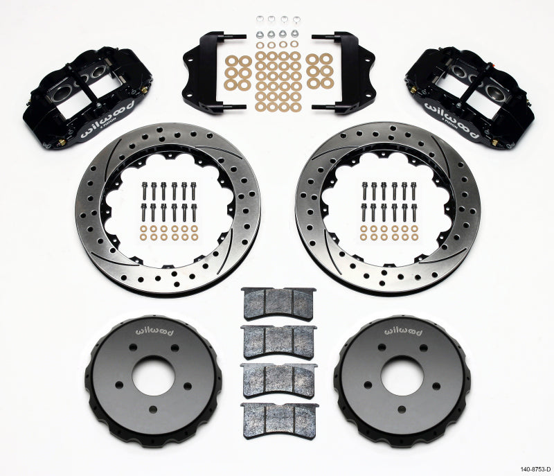 Wilwood Narrow Superlite 6R Front Hat Kit 13.06in Drilled 2004-2006 Pontiac GTO - My Store