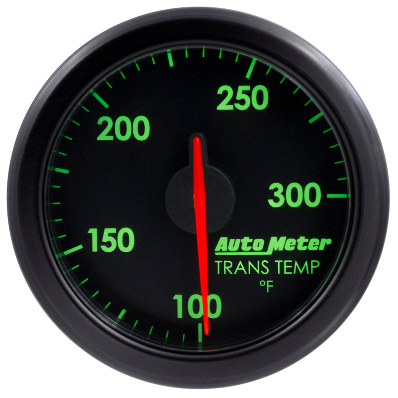 Autometer Airdrive 2-1/6in Trans Temperature Gauge 100-300 Degrees F - Black - My Store