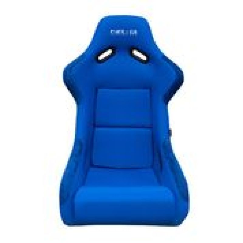 NRG FRP Bucket Seat (Blue Cloth) - Large - My Store