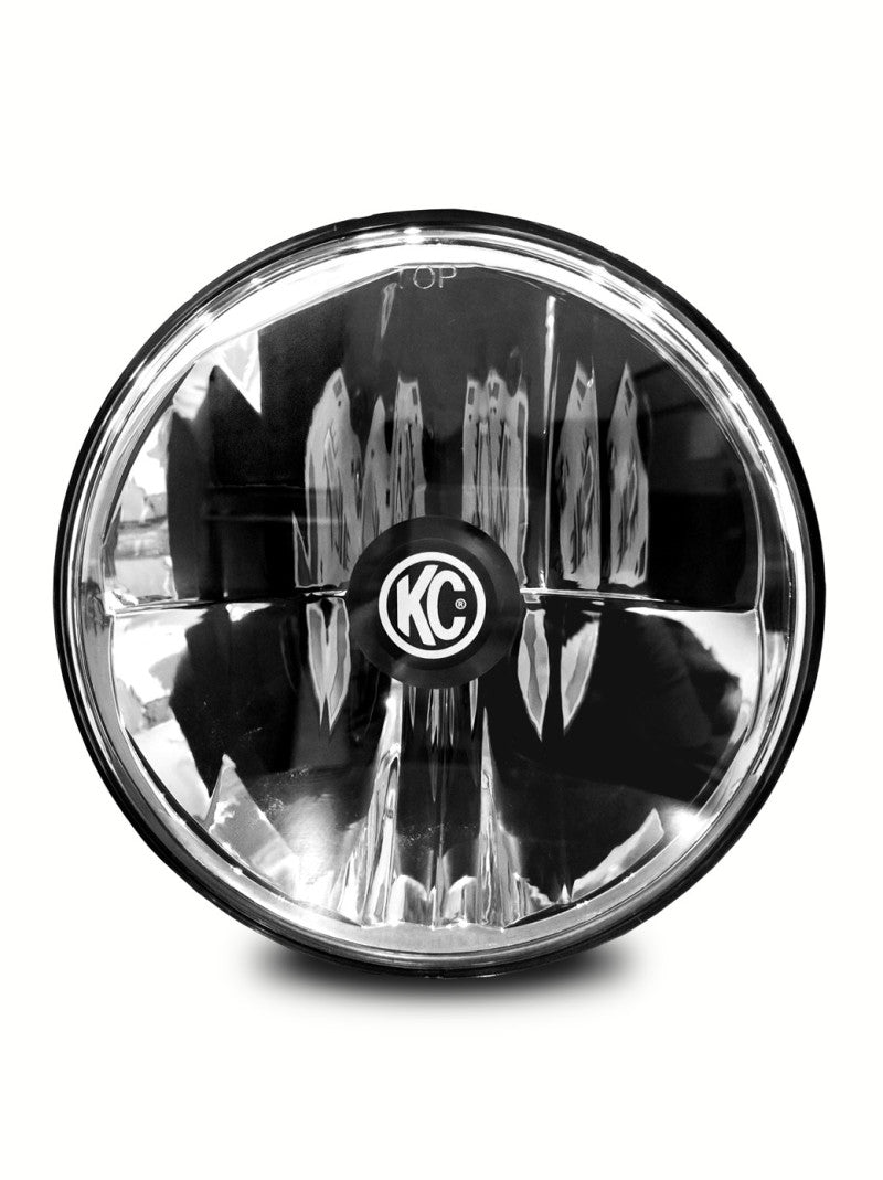 KC HiLiTES 97-06 Jeep TJ/Universal 7in. Gravity LED H4 DOT Approved Replacement Headlight (Single) - Mammoth Racing -