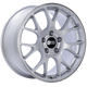 BBS CH-R 18x8.5 5x112 ET38 Brilliant Silver Polished Rim Protector Wheel -82mm PFS/Clip Required - Mammoth Racing -
