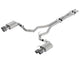 Borla 2018 Ford Mustang GT 5.0L AT/MT (w/o Valves) ATAK 3in Cat-Back Exhaust w/Carbon Fiber Tips - Mammoth Racing -