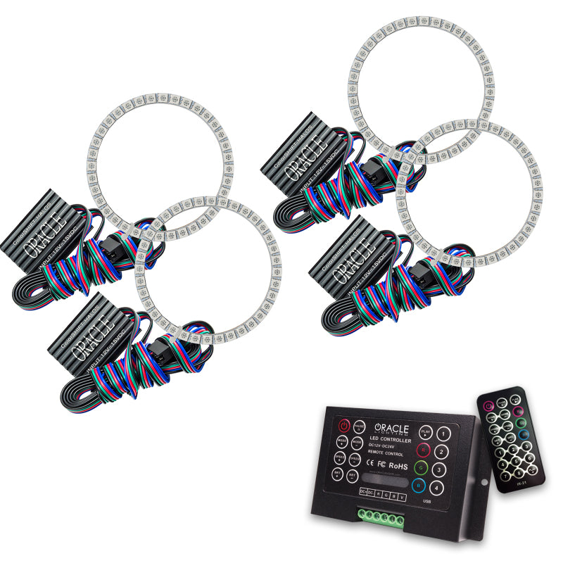 Oracle Aston Martin DB9 05-10 Halo Kit - ColorSHIFT w/ 2.0 Controller - Mammoth Racing -