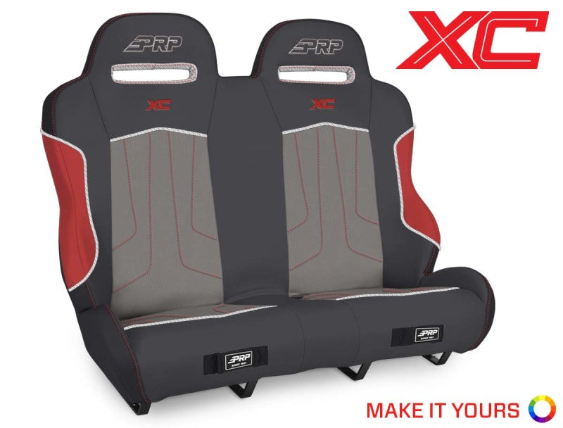 PRP Polaris RZR XP4 1000/xp4 Turbo/XP4 Turbo S XC Rear Suspension Bench Seat - Mammoth Racing -