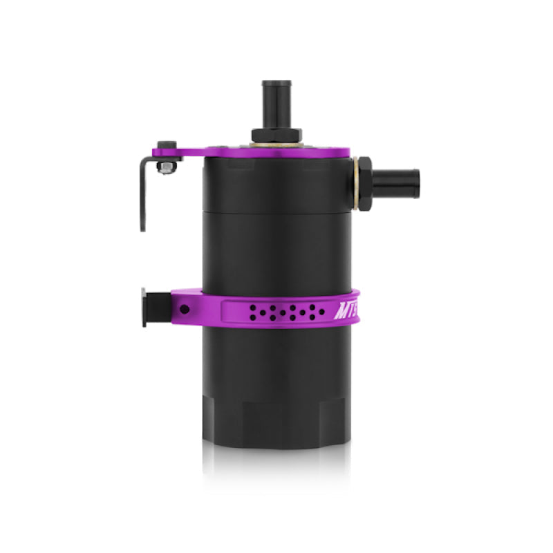 Mishimoto Universal Baffled Oil Catch Can - Purple - Mammoth Racing -