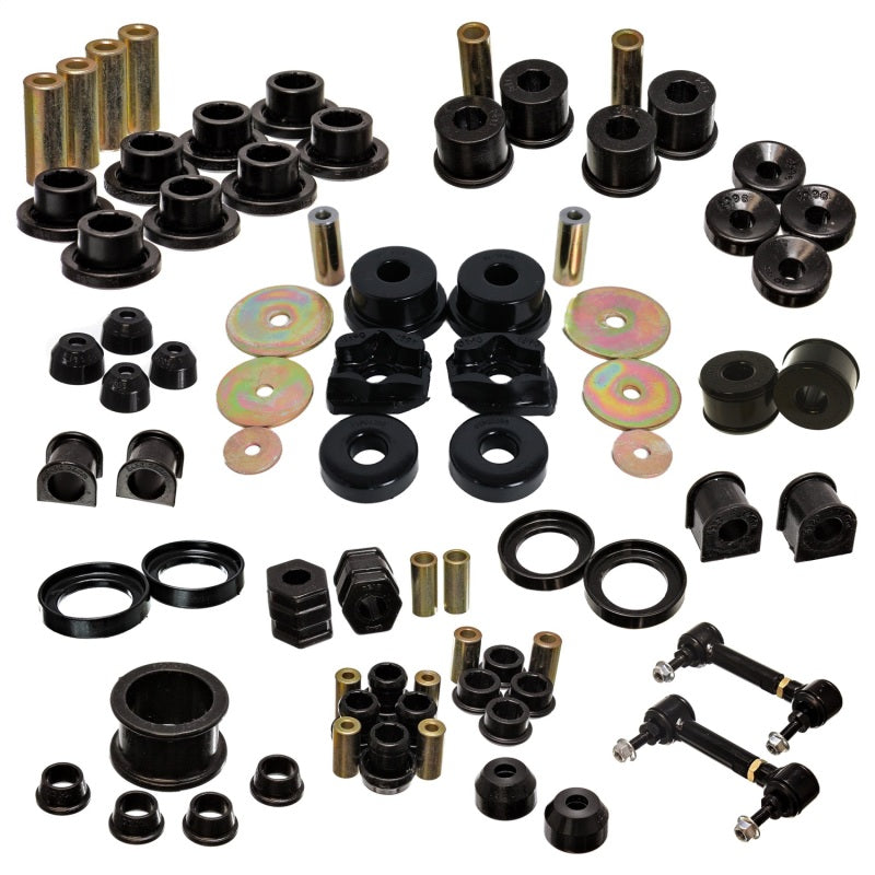Energy Suspension 97-01 Honda CR-V Master Bushing Set - Black - Mammoth Racing -