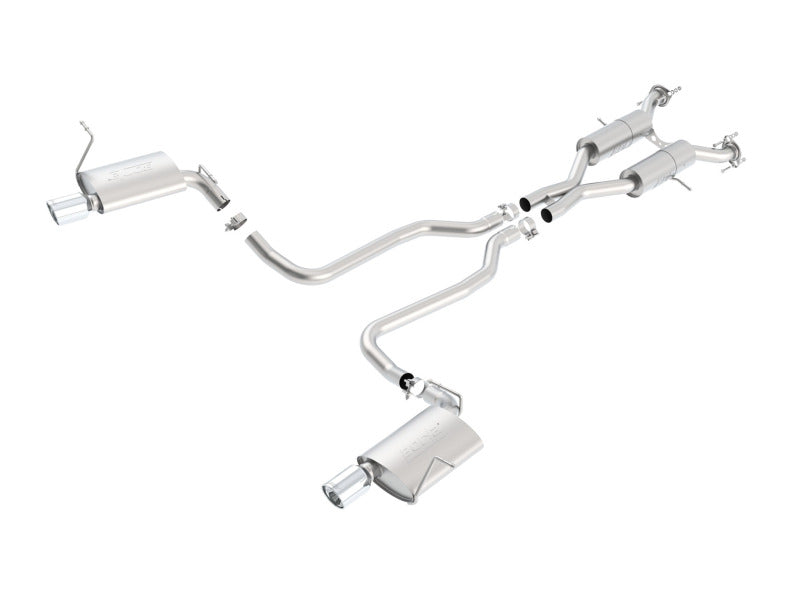 Borla 11-16 Jeep Grand Cherokee Limited/Laredo 5.7L 8cyl 4WD/RWD SS Catback Exhaust - My Store