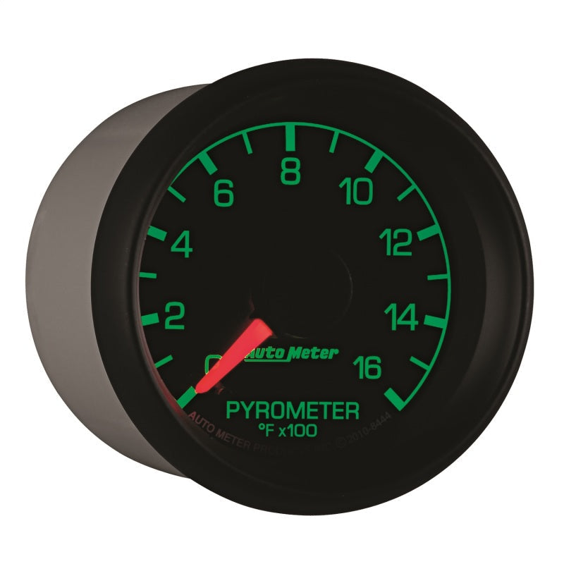 Autometer Factory Match Ford 52.4mm Full Sweep Electronic 0-1600 Deg F EGT/Pyrometer Gauge - My Store