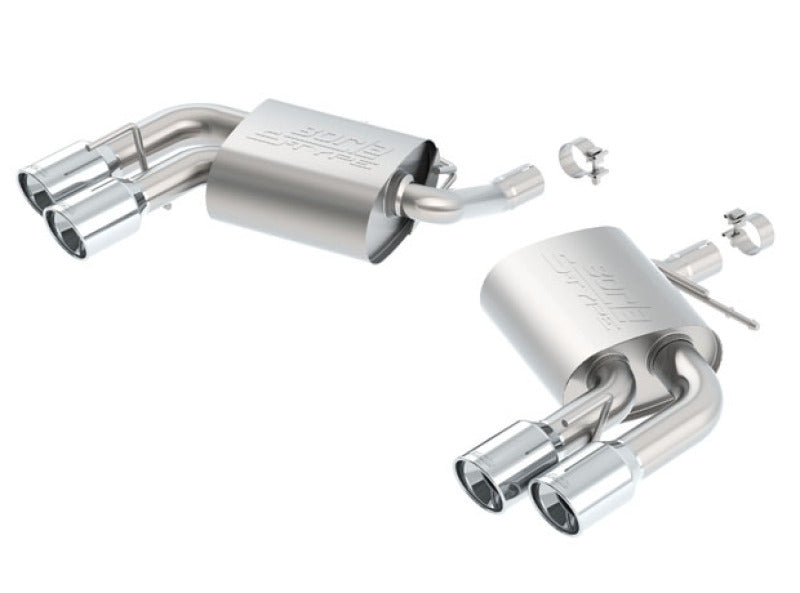 Borla 2016 Chevy Camaro V6 AT/MT S-Type Rear Section Exhaust w/o Dual Mode Valves - My Store