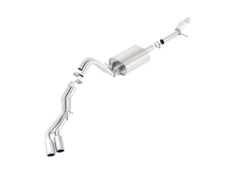 Borla Touring Cat Back 15-16 Chevy Tahoe 5.3L V8 2.75in, 2.25in Dual Same Side Exit 4in Tips - My Store