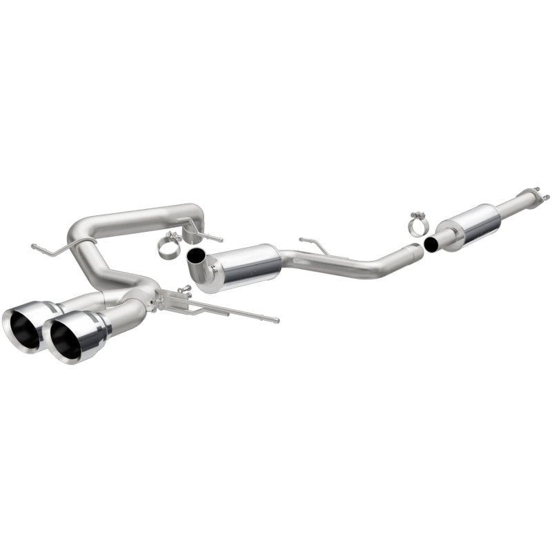 MagnaFlow 13 Ford Focus 2.0l Turbocharged ST Dual Center Rear Exit Stainless Cat Back Perf Exhaust - Mammoth Racing -