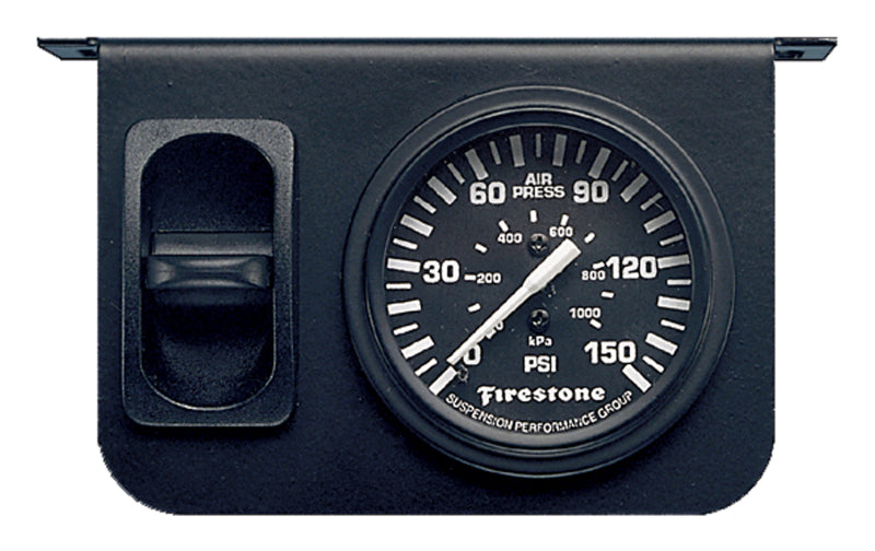 Firestone Air Adjustable Leveling Electric Control Panel w/Single Gauge 0-150psi (WR17602191) - Mammoth Racing -