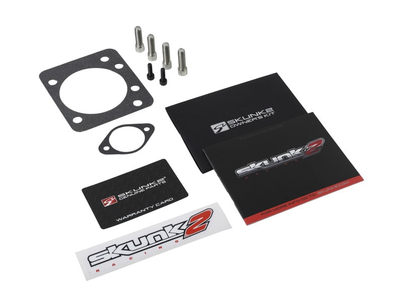 Skunk2 Pro Series Honda/Acura (d/b/h/f Series) 70mm Billet Throttle Body (Black Series) (Race Only) - Mammoth Racing -