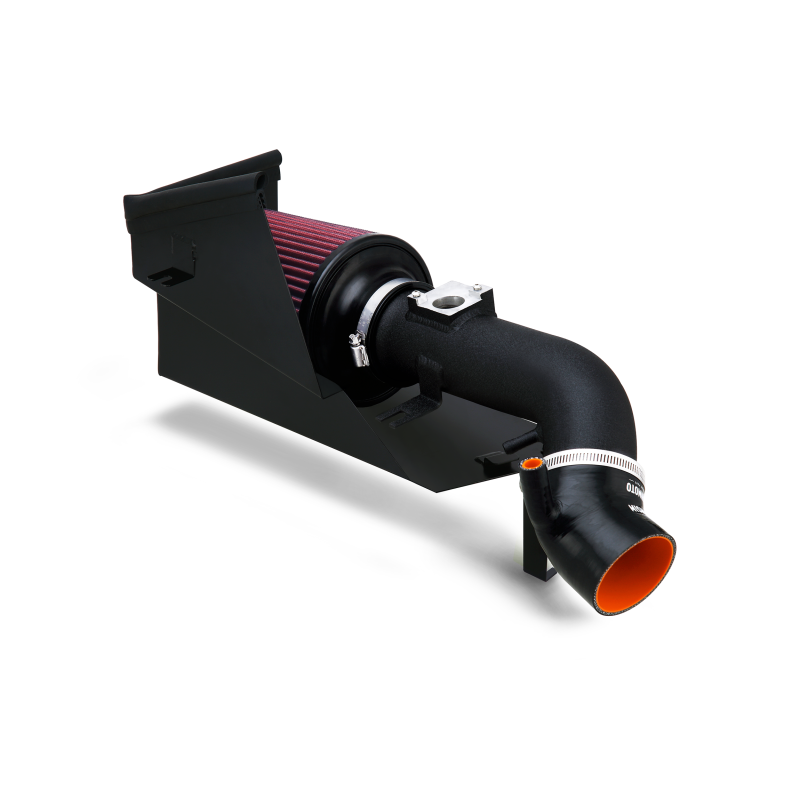 Mishimoto 06-11 Honda Civic Si Performance Air Intake w/ Heat Shield - Wrinkle Black - Mammoth Racing -