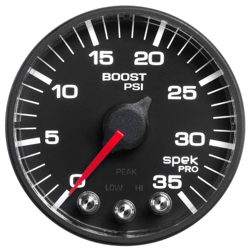 Autometer Diesel Gauge Kit A-Pillar 01-07 GM Boost/EGT 60psi/2000 degree F Black Spek-Pro - My Store