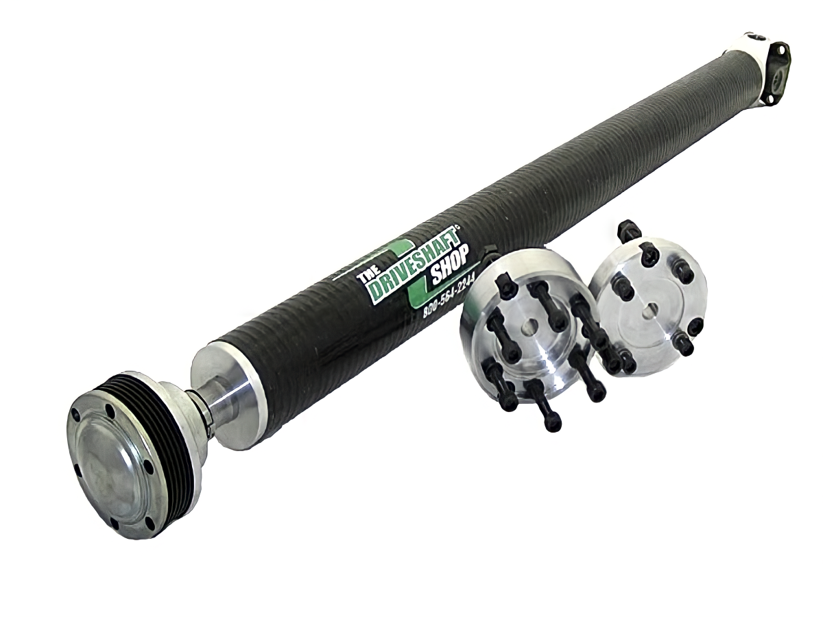DSS 09-14 Dodge Challenger R/T/SRT8 Auto Carbon Fiber Driveshaft (4 Bolt) - Mammoth Racing -