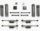Fabtech 20-22 Jeep JT 4WD Gas 3in Trail w/DLSS 2.5 Coilover Resi & RR Dlss - Mammoth Racing -
