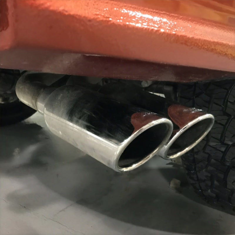 Ford Racing 21-22 F-150 2.7L/3.5L/5.0L Side Exit Sport Exhaust - Chrome Tips - Mammoth Racing -