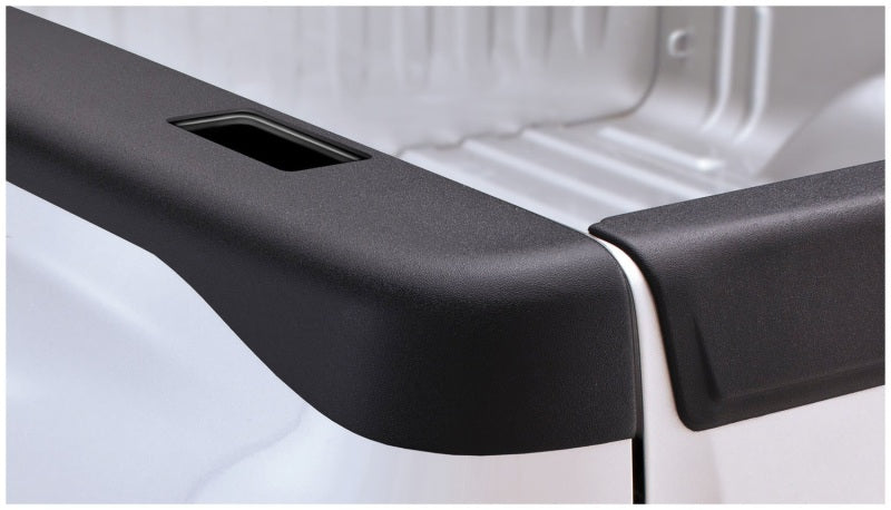 Bushwacker 07-14 Chevy Silverado 1500 Fleetside Bed Rail Caps 97.6in Bed - Black - My Store
