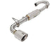 aFe 11-16 Scion TC L4-2.5L 304SS 2-1/4in to 2-1/2in Axle-Back Takeda Exhaust w/ Polished Tip - My Store