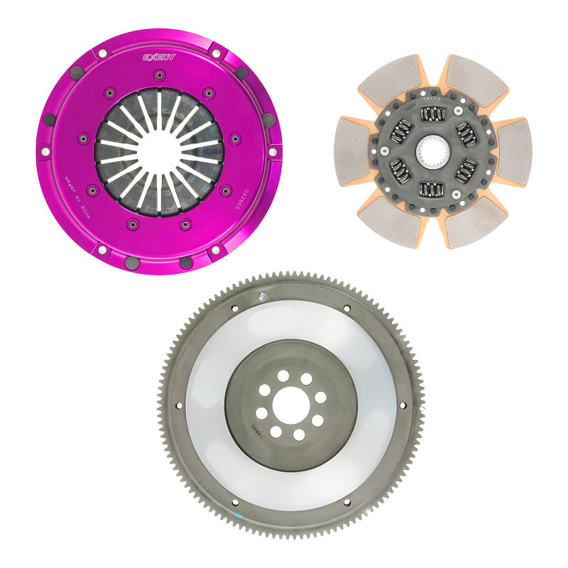 Exedy 1988-1993 Toyota Celica Trac L4 Hyper Single Clutch Sprung Center Disc Push Type Cover - Mammoth Racing -