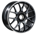 BBS CH-R 20x9 CL ET51 CB84 Satin Black Polished Rim Protector Wheel - Mammoth Racing -