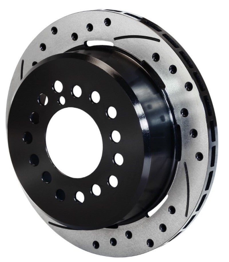 Wilwood Rotor-1.91in Offset-SRP-BLK-Drill-LH 11.00 x .810 - 5 Lug - My Store